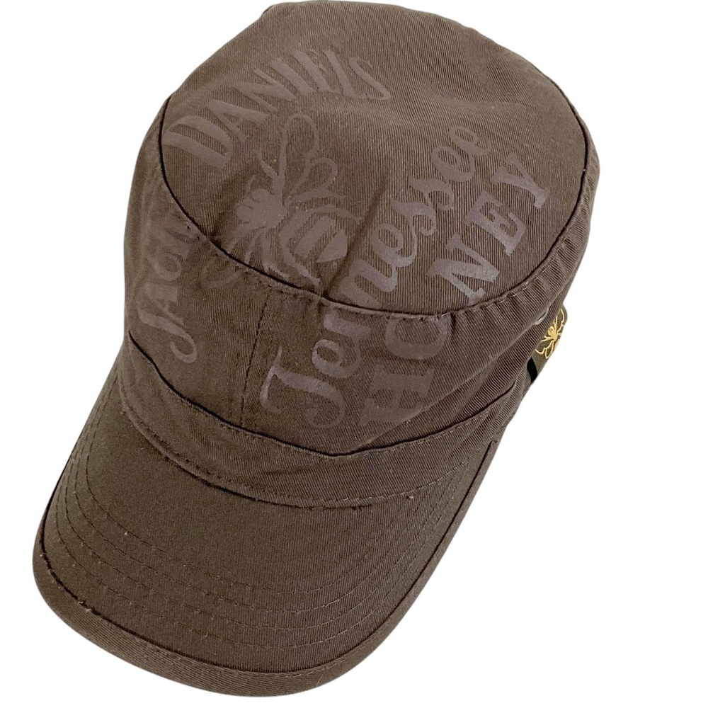 Jack Daniel’s Tennessee Honey Military Style Hat Magic Headwear Adjustable back
